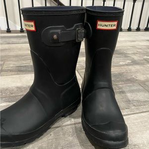 black Hunter boots